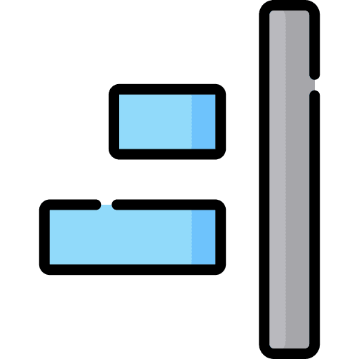 Right alignment edit tools text edition text edit icon