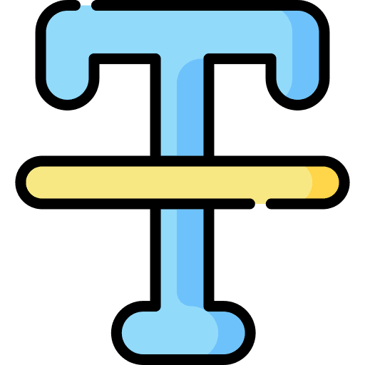 Strikethrough text format edit tools text formatting icon