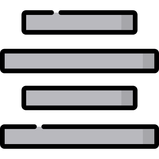 Center alignment edit tools text formatting center icon