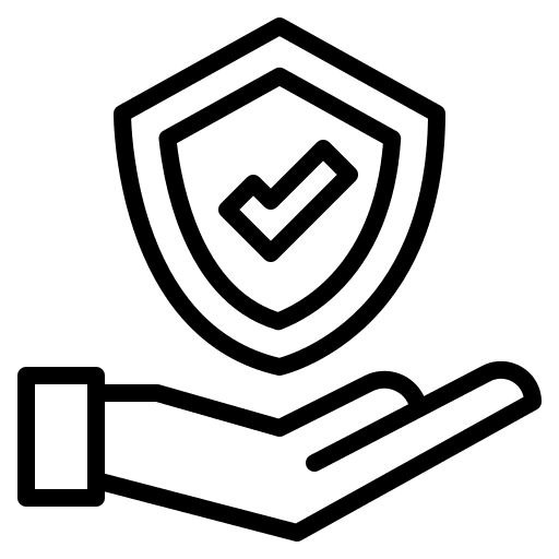 Insurance check shield insurance icon