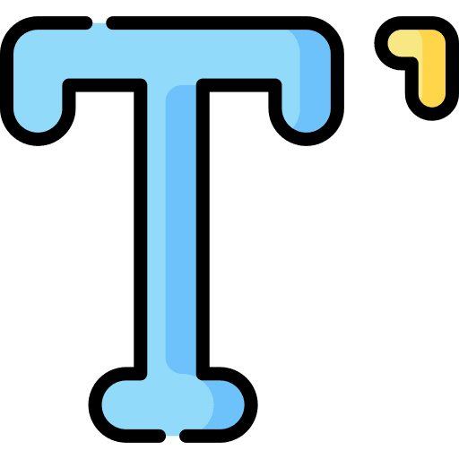 Superscript text editor edit tool text format icon