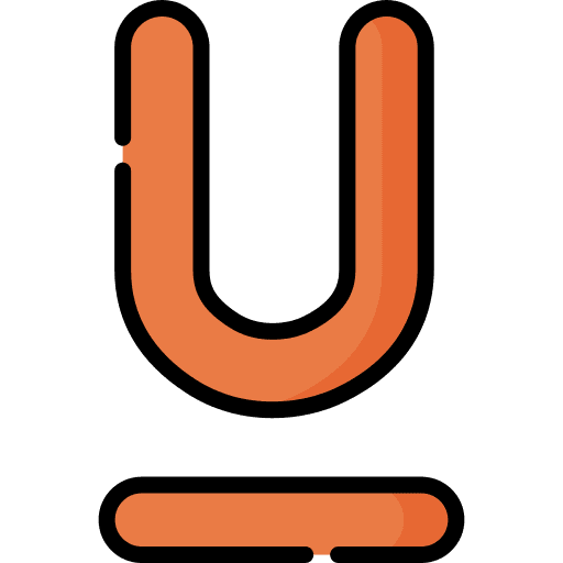 Underline underline text text format underline tool icon