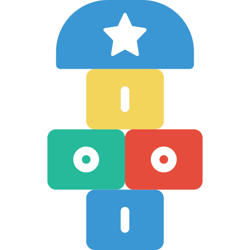 Squares game kids children icon Squares game kids children icon