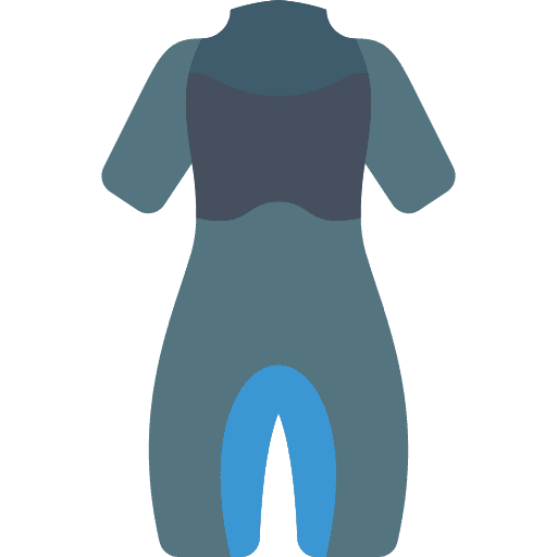 Wet suit water diving suit icon Wet suit water diving suit icon