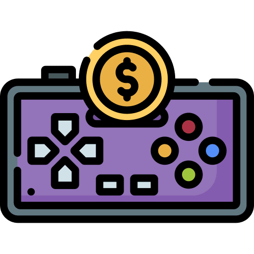 Purchase item money microtransaction icon Purchase item money microtransaction icon