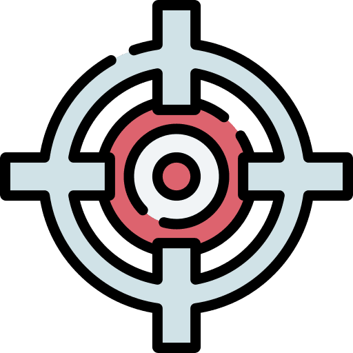Shooting sniper aim shooting icon Shooting sniper aim shooting icon