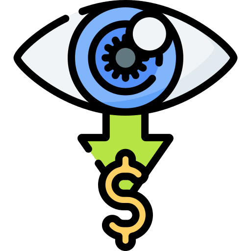 Viewers business and finance viewer streaming icon Viewers business and finance viewer streaming icon