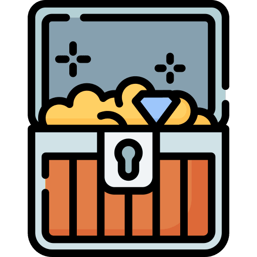 Treasure chest gold miscellaneous treasure chest icon Treasure chest gold miscellaneous treasure chest icon