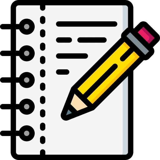 Writing study write education icon