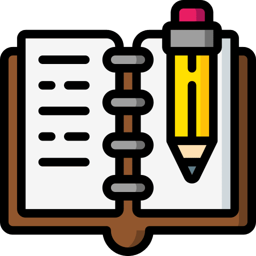 Book notebook address book agenda icon