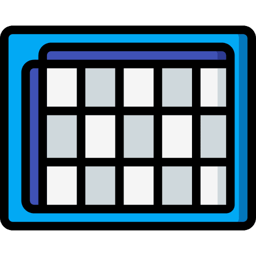 Planner schedule organization bulletin board icon