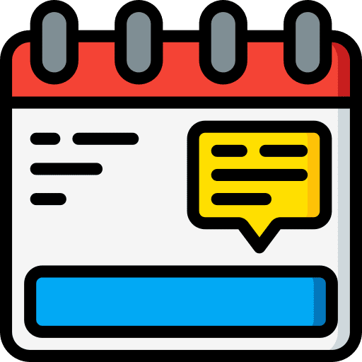Calendar organize planner organization icon