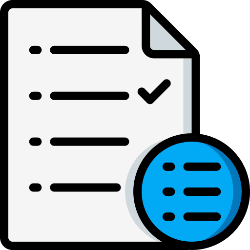 Checklist criteria checklist checkbox icon
