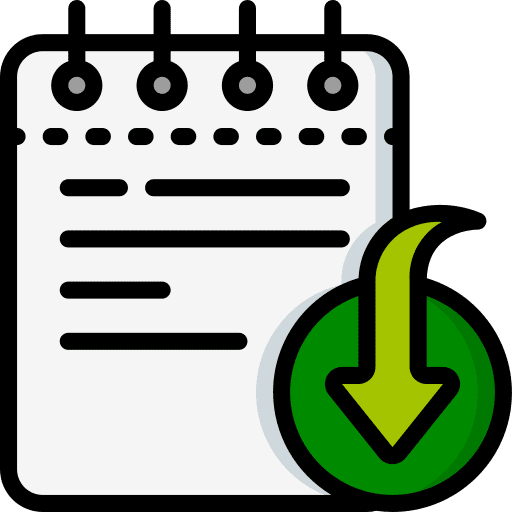 Notepad files download notes icon