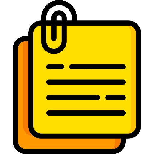 Notes document task miscellaneous icon