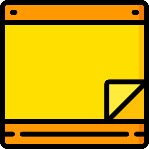 Sticky notes post it annotation education icon