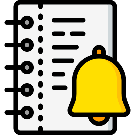 Bell note notes bell icon