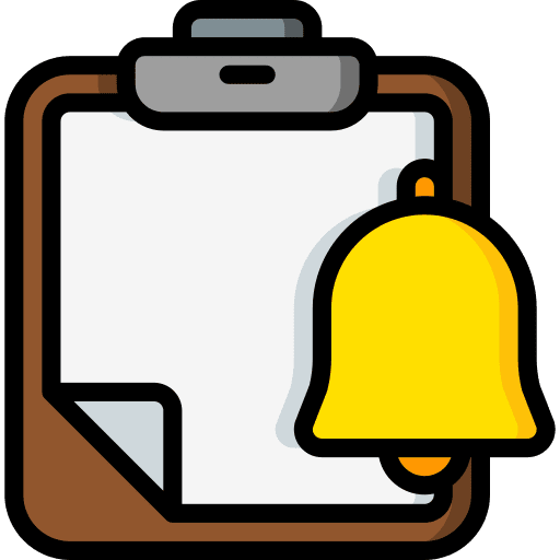 Clipboard clipboard file notification icon