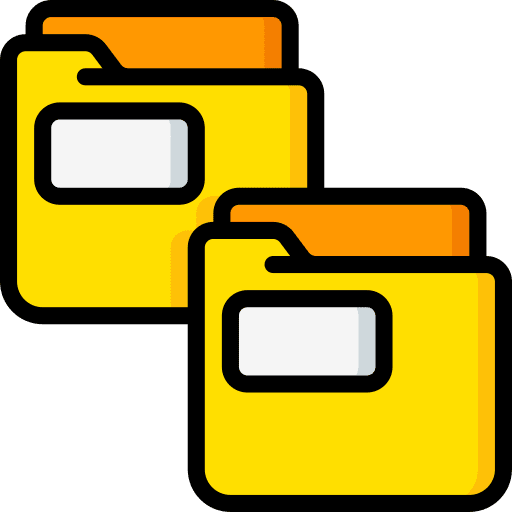 Folders folders file storage data storage icon