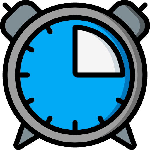 Alarm clock alarm timer time icon