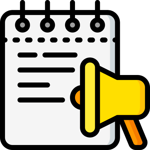 Notepad idea note marketing icon