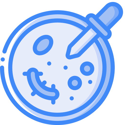 Microbiology education eye microbiology icon