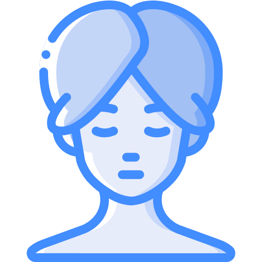 Beauty treatment treatment user mask icon