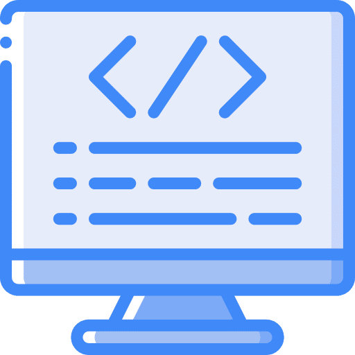 Computer seo and web program desktop icon
