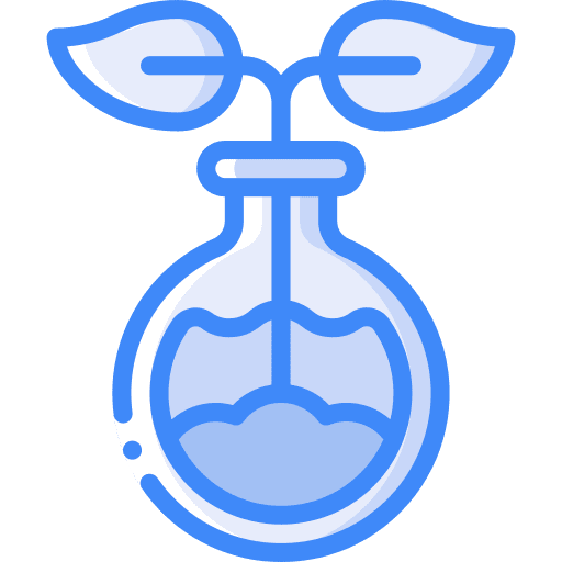 Flask flask grow plant icon