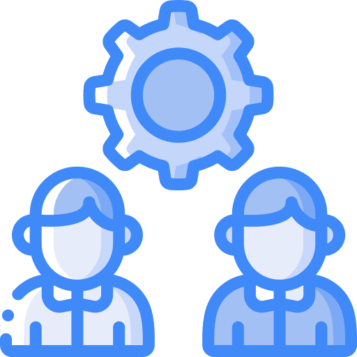 Human resources people education human resources icon