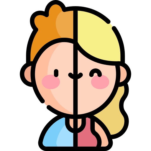 Transgender caucasian woman people icon