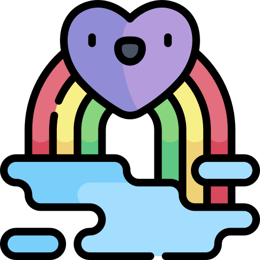 Rainbow day rainbow world pride day icon Rainbow day rainbow world pride day icon
