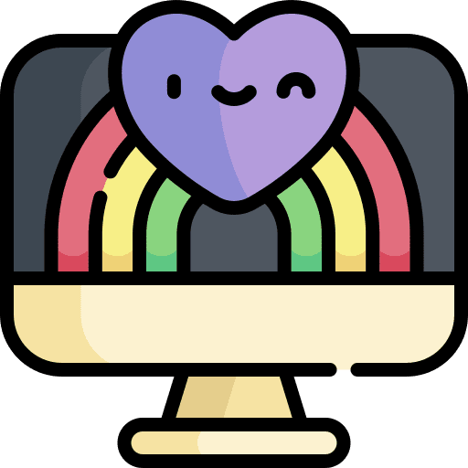 World pride day heart celebration homosexual icon World pride day heart celebration homosexual icon