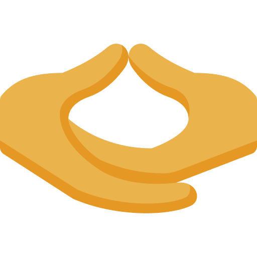 Mudra pose fingers meditation icon Mudra pose fingers meditation icon