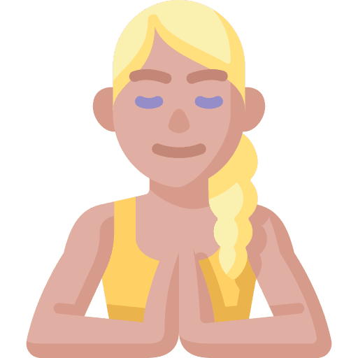 Namaste user asian woman icon Namaste user asian woman icon