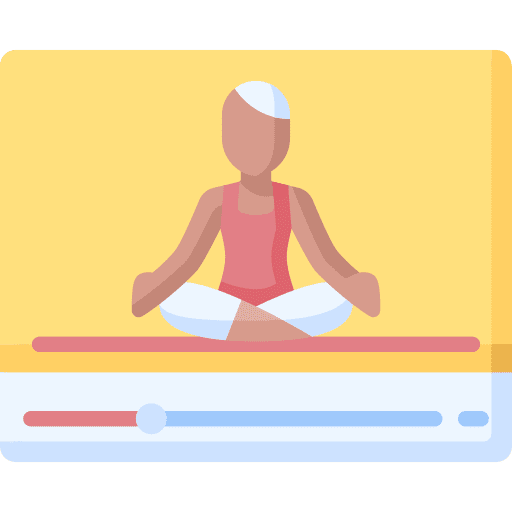 Yoga posture wellness clip icon Yoga posture wellness clip icon