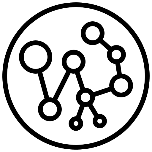 Neural communications neural machine learning icon