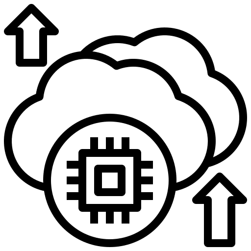 Cloud server data server database cloud server icon Cloud server data server database cloud server icon