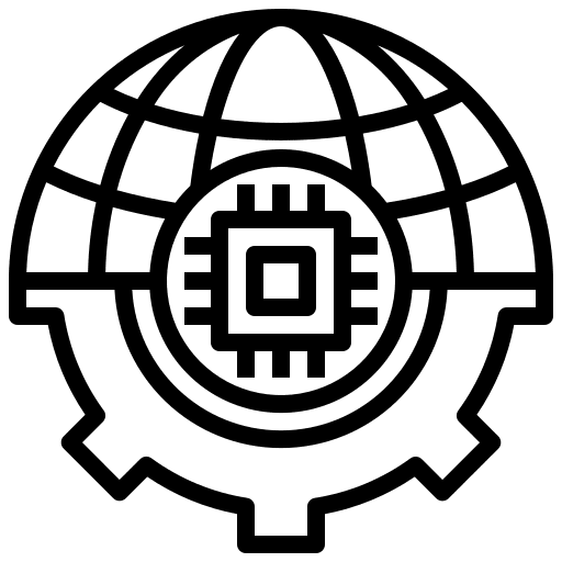 Technology internet cloud computing communications icon Technology internet cloud computing communications icon