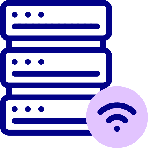 Online server server wifi sharing icon Online server server wifi sharing icon