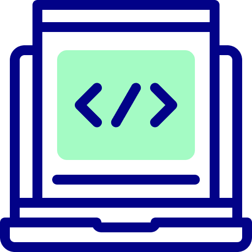 Coding computer coding website icon Coding computer coding website icon