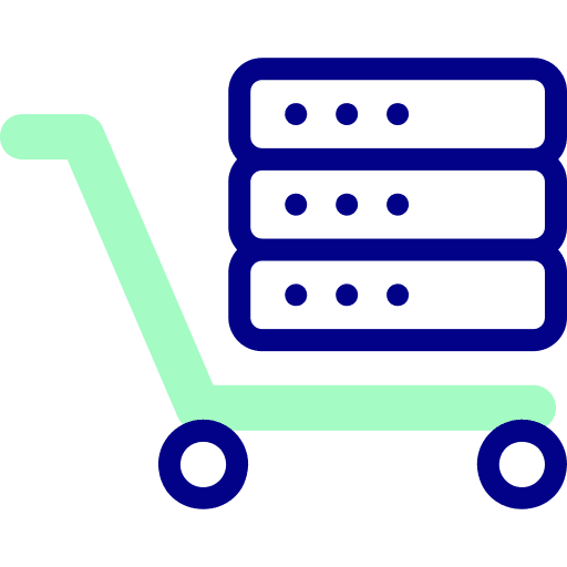 Server ui server online store icon Server ui server online store icon