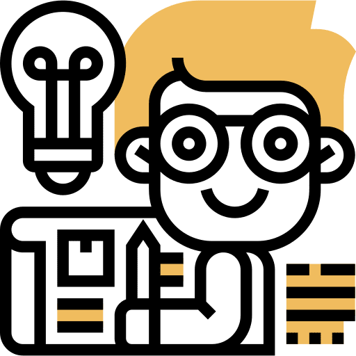 Design process art and design job product icon