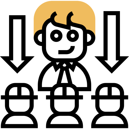 Resource allocation resource human resources icon