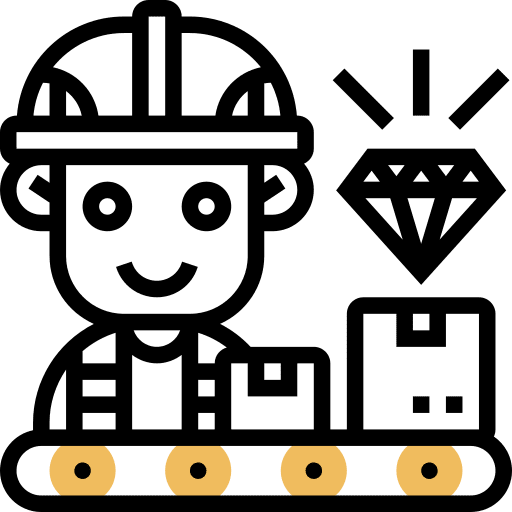 Product diamond product shipping and delivery icon Product diamond product shipping and delivery icon