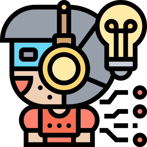 Innovation ai innovation robotics icon Innovation ai innovation robotics icon