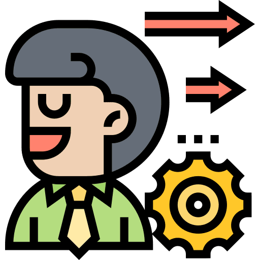 Opportunity businessman motivation challenge icon Opportunity businessman motivation challenge icon