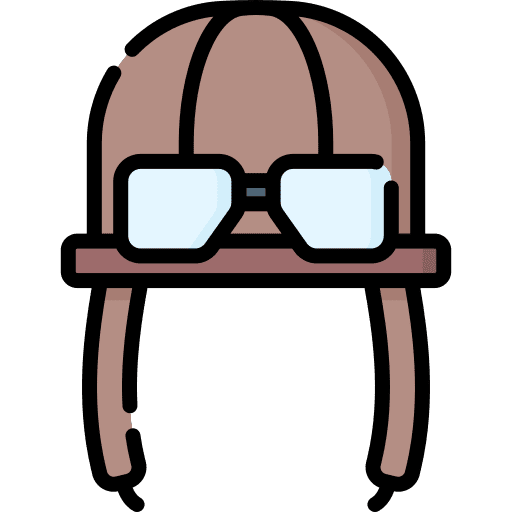 Helm helm pilot fashion icon