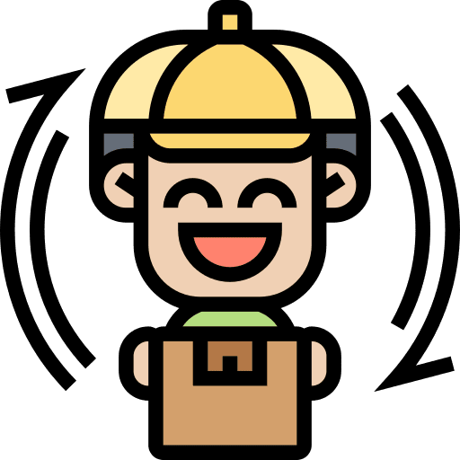 Product product cycle cardboard icon Product product cycle cardboard icon