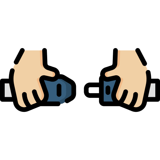 Safety belt fasten seat belt safety seat icon